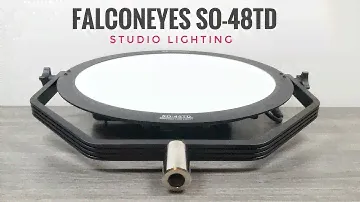 FalconEyes SO-48TD | Perfect YouTube Studio Lighting