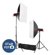 Импульсный свет студийный комплект Falcon Eyes 200Дж