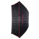 Софтбокс жаростойкий Falcon Eyes SBQ-80100 BW c сотами